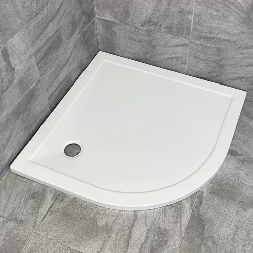 Surface quadrant shower tray - quadrant,