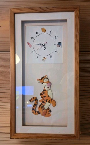 Vintage tigger oak framed - tigger, 3d