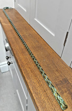 Antique glass walking stick -