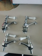 Victoria Plum Victorian Style Bath And Sink Taps In Excellent Condition