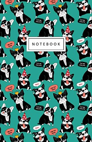 Notebook french bulldog print - bulldog,