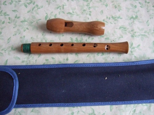 Wooden fehr soprano recorder - soprano,