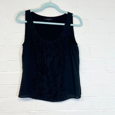 Jaeger 100% Silk Vest Cami Top