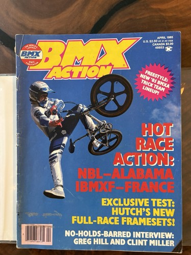 Vintage bmx action - bmx, magazine