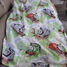 Vintage  Thomas The Tank Engine Curtains. pencil pleat drop 60 64 x 60 