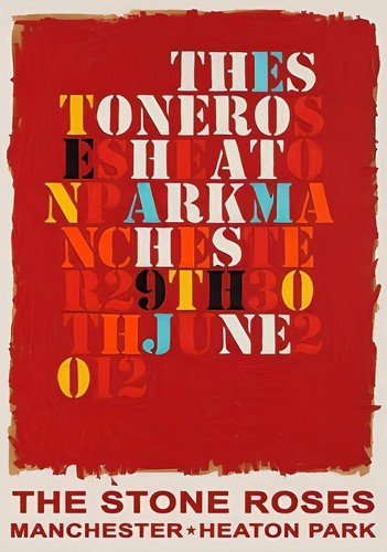 The stone roses print - stone,