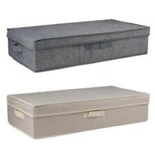 Underbed Storage Boxes 35L Large Bags Shoes Clothes Fabric Container With Lid