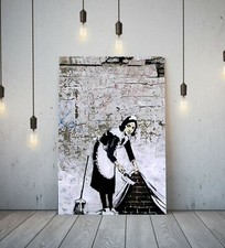 BANKSY SWEEPING MAID -DEEP