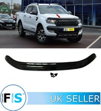 BONNET STONE CHIP GUARD FOR FORD RANGER T6 2011-2015 GLOSS BLACK