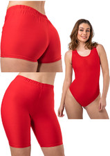 80s Red Hot Pants Leotard Film