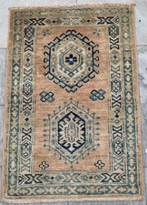 2x3 hand knotted afghan - 2x3, ft