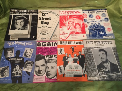 Vintage sheet music 1930s - vintage,