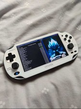 PS Vita OLED With Charger and Modded with 256GB Memory Card
