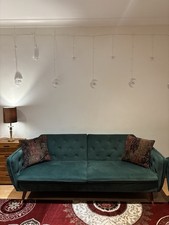 2 Green Velvet Sofa