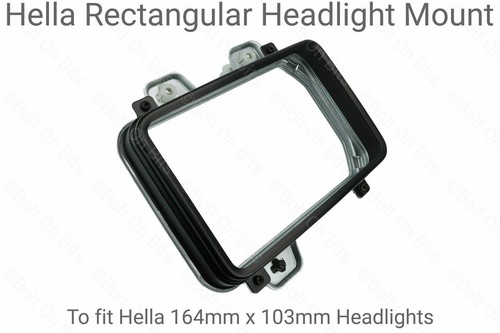 Hella rectangular headlight - rectangular,