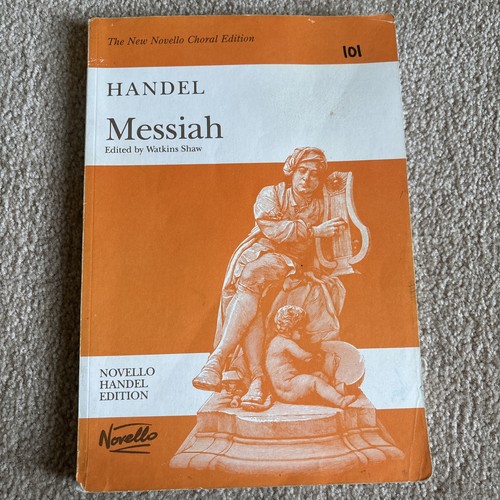 Handel messiah new novello - messiah,,