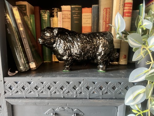 Vintage ceramic aberdeen angus - vintage,