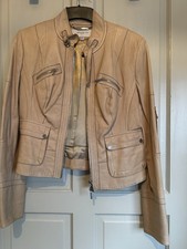 KAREN MILLEN, LEATHER JACKET