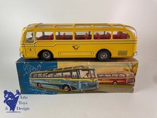 ANTIQUE TOY TIPPCO TCO 930 FP COACH BUNDESPOST FRICTION CIRCA 1960 34CM