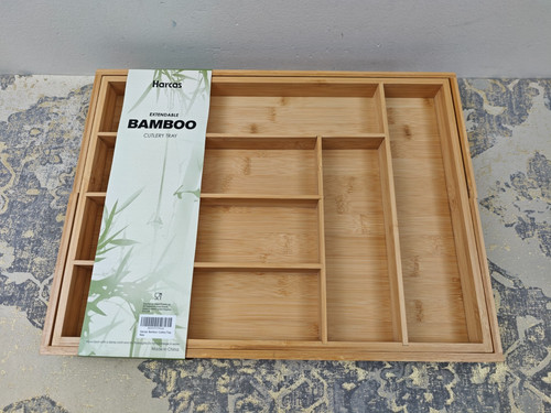 Harcas bamboo cutlery tray - harcas,