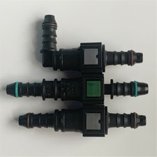 Car Motorcycle Fuel Line Hose Pipe Quick Release Coupler Connector 6.30 x 6mm