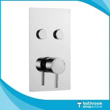 Twin Round Push Button