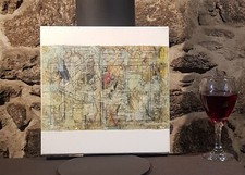 Original Abstract Acrylic Art