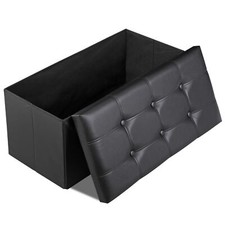 30" Folding Storage Ottoman