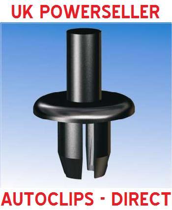 Wheel arch spat clips x50 - wheel,