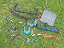 Fishing rod rests job lot Preston Frenzee Matrix etc FISHING SET UP