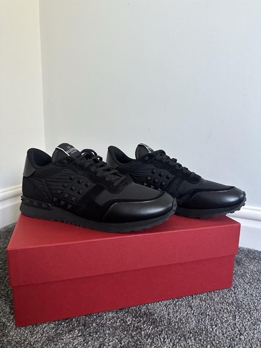 Men black valentino - men's,