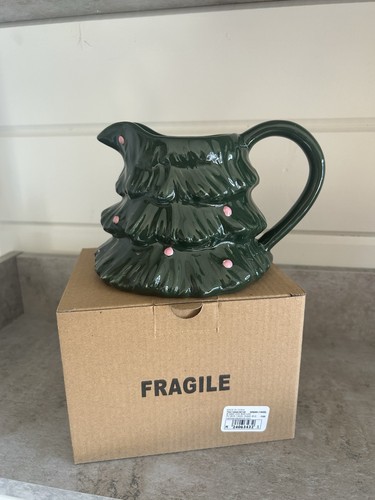 Christmas tree milk jug - tree,