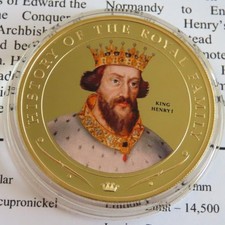 COOK ISLANDS 2010 KING HENRY I