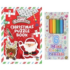 144 christmas puzzle book - puzzle,