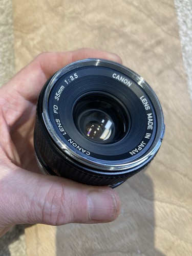 Canon 35mm chrome nose - fd,