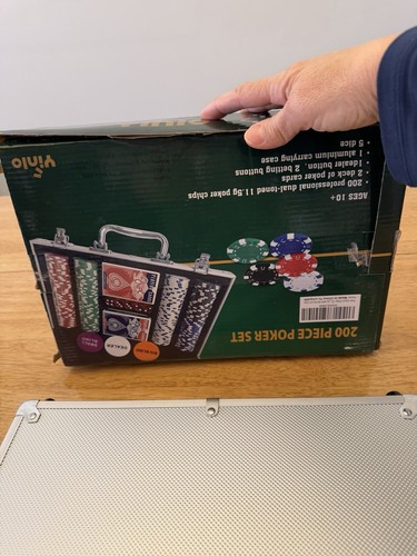 Yinlo 200 piece poker set - 200,