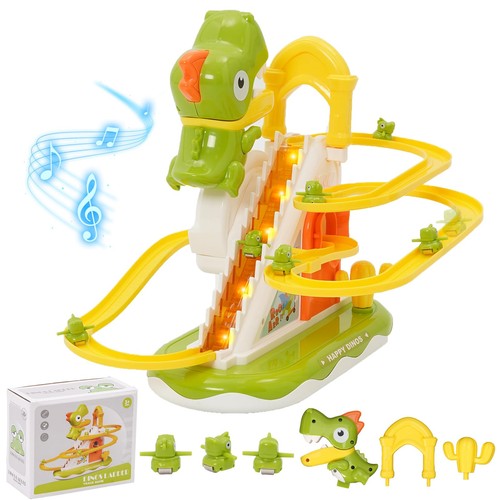 Dinosaur climbing slide - climbing, stair