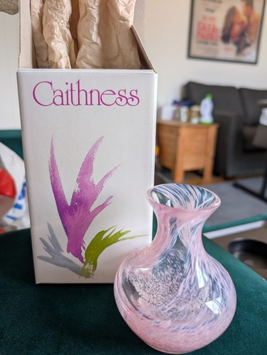 Caithness crystal glass pink - caithness,