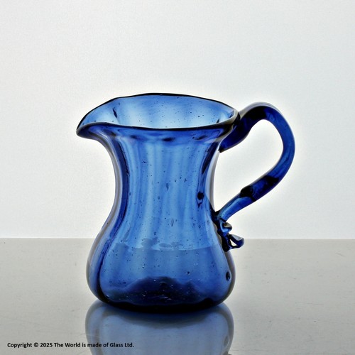 Georgian blue plain bowl cream