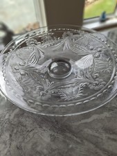 Beautiful Vintage Glass Cake