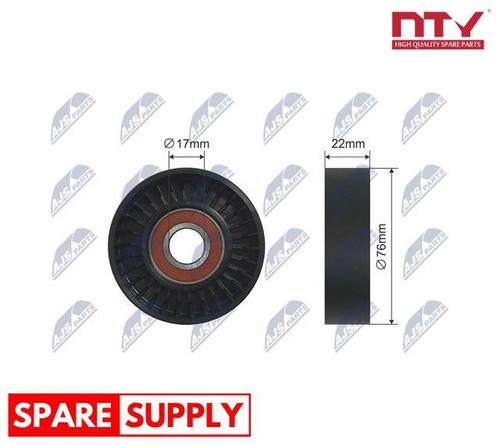 Tensioner pulley ribbed - pulley,, v-ribbed