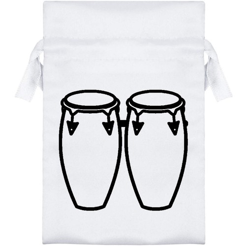 Conga drums satin - satin, drawstring