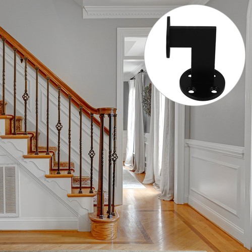 Black stainless steel handrail - black,