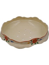 Crown Ducal Floral Soap Dish Ceramic Design Made in England T2710 SK15