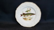Crown Ducal A G Richardson 9 Inch Dinner Plate Pike Fish Design