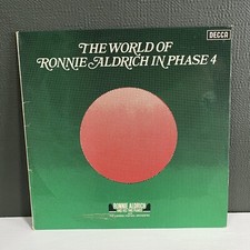 Ronnie Aldrich(Vinyl LP)The World Of Aldrich In Phase 4 -Decca Phase 4-SPA 319-U