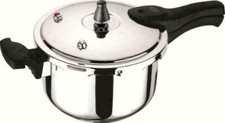 QUALITY STAINLESS STEEL PRESSURE COOKER INDUCTION BASE KITCHEN COOKER STEAMER