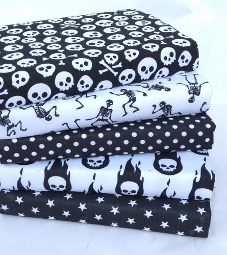 Halloween fabric bundles fat - halloween,
