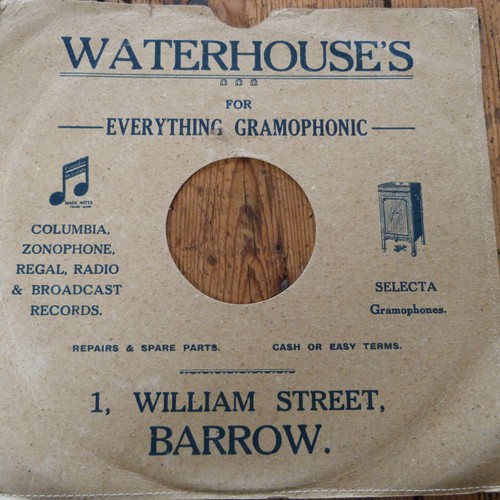 78rpm gramophone record - 10",