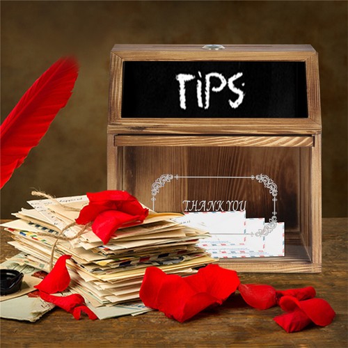 Suggestion box desk - 8",